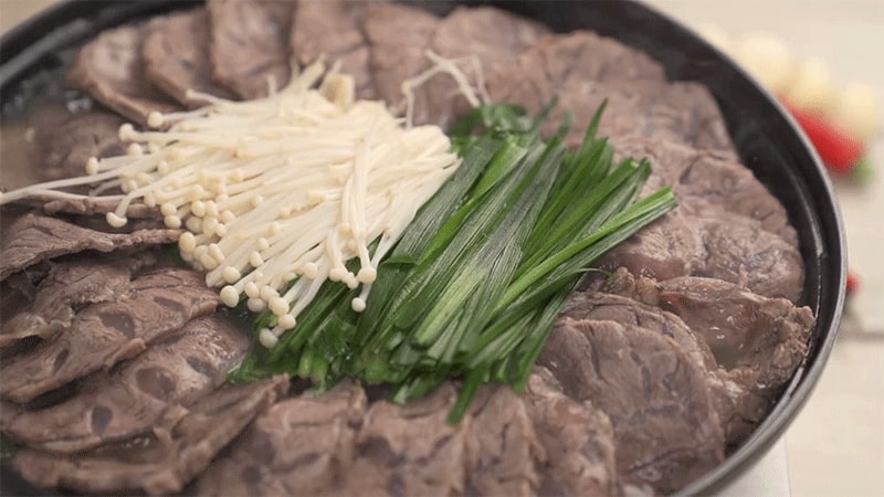 牛すね肉の鍋（チョンゴル）
